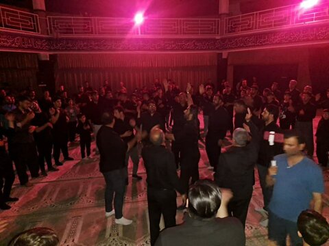 تصاویر/ مراسم عزاداری محرم حسینی در شهرستان کامیاران