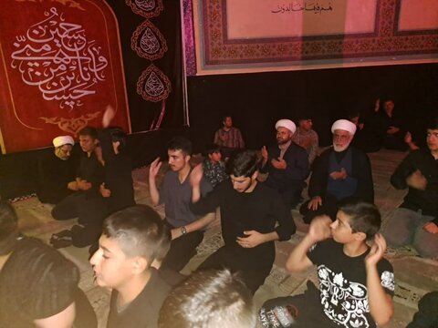 تصاویر/ مراسم عزاداری محرم حسینی در شهرستان کامیاران
