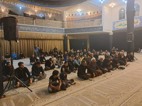 تصاویر/ مراسم عزاداری محرم حسینی در شهرستان کامیاران