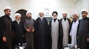 تصاویر/ دیدار مدیران ستاد نهاد دانشگاهی کشور با امام جمعه بوشهر