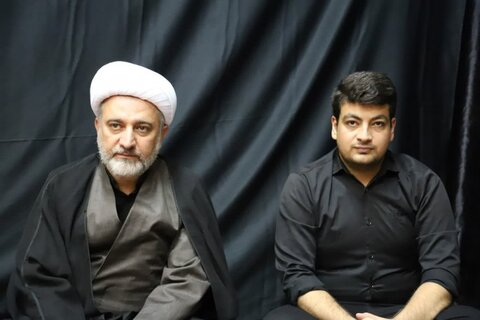 تصاویر/ مراسم عزاداری دهه اول محرم در مدرسه علمیه امام باقر (ع) کامیاران