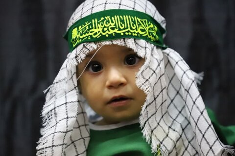 تصاویر/ مراسم عزاداری دهه اول محرم در مدرسه علمیه امام باقر (ع) کامیاران