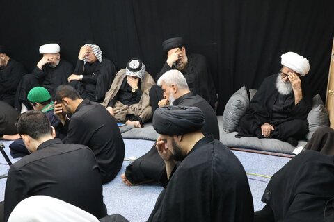 مشاهد من المجلس السّنويّ لشهر المحرّم الحرام بحضور سماحة المرجع النّجفيّ