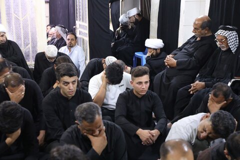مشاهد من المجلس السّنويّ لشهر المحرّم الحرام بحضور سماحة المرجع النّجفيّ