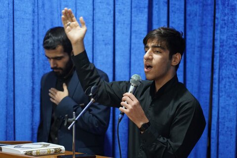 تصاویر برگزاری مراسم عزاداری دهه اول محرم در دفتر نماینده ولی فقیه در لرستان