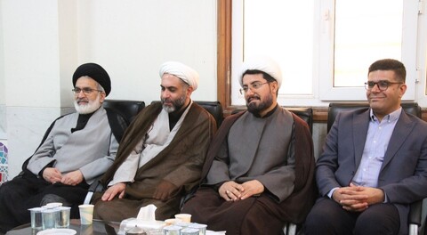 تصاویر/ دیدار مدیران ستاد نهاد دانشگاهی کشور با امام جمعه بوشهر