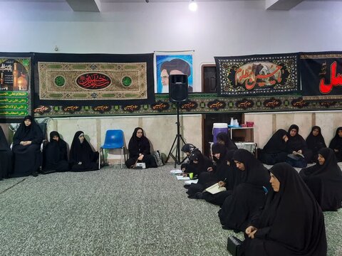 گزارش تصویری مراسم عزاداری محرم در مدرسه علمیه حضرت رقیه س برازجان
