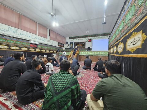 تصاویر/مراسم عزاداری محرم در هیئت حضرت علی اصغر (ع) با سخنرانی حجت الاسلام و المسلمین پورذهبی