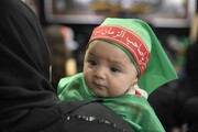 بالصور/ اقامة مجلس عزاء بمناسبة اليوم العالمي للطفل الرضيع في سوريا