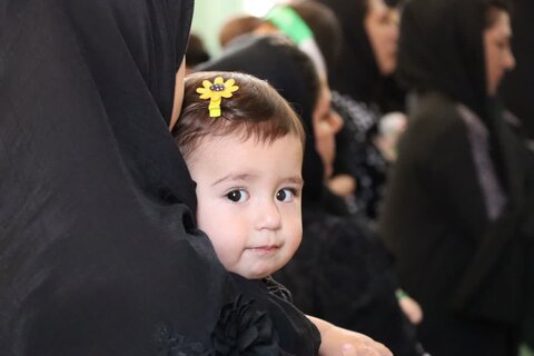 تصاویر/ مراسم شیرخوارگان حسینی در تکاب