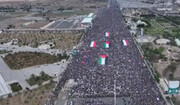فیلم | تظاهرات میلیونی مردم یمن در حمایت از غزه