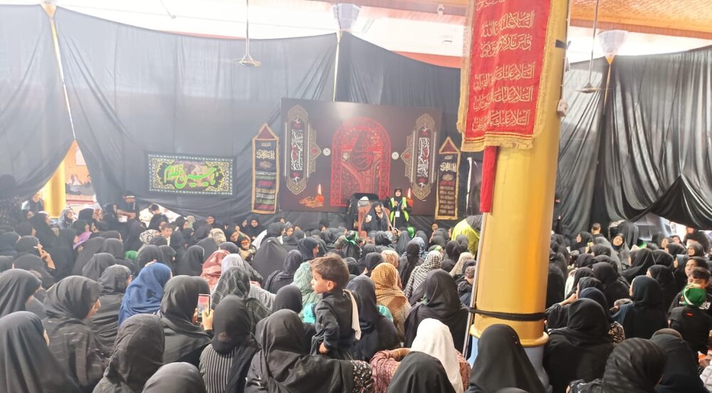 خواتین کے لیے حضرت زہراء (س) کی ازدواجی زندگی رول ماڈل ہے، محترمہ شمائلہ زینب