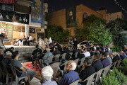 تصاویر/ برپایی روضه خانگی در شب هشتم محرم در شیراز