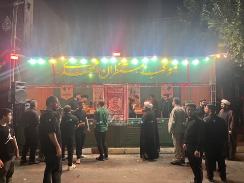تصاویر / حضور امام جمعه صائین قلعه در مراسم عزاداری این شهرستان