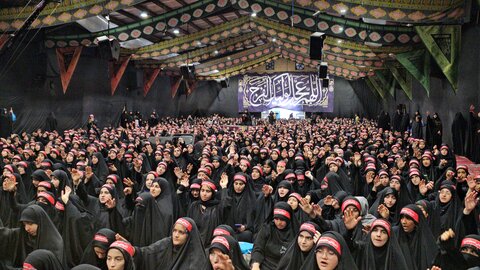 اجتماع بزرگ دخترانه " بنات‌الحسین علیه‌السلام" در همدان برگزار شد