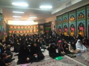 تصاویر/ مراسم عزاداری در مدارس علمیه خواهران لرستان
