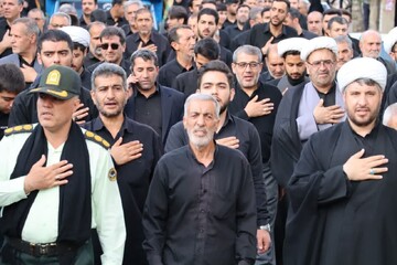 تصاویر/ اجتماع یوم العباس با حضور مردم ولایتمدار شهرستان تکاب