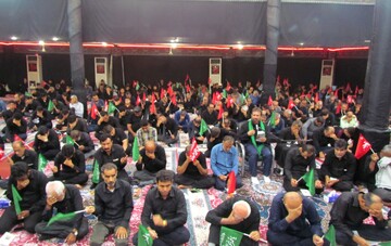 فیلم| عزاداری مردم بندر دیّر در صبح تاسوعا