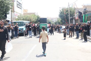 تصاویر/ هیأت حضرت علی اکبر شریف آباد