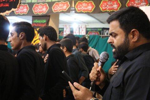تصاویر/ عزاداری داری شب تاسوعای حسینی در هشتبندی