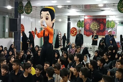 تصاویر/ مراسم عزاداری ویژه نوجوانان عاشورایی در «دروازه کربلا» استان کرمانشاه