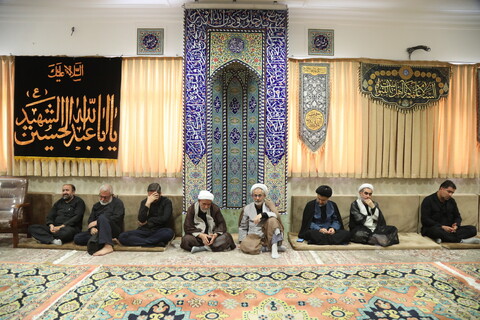 Ta'sua Ritual held at Grand Ayat. Javadi Amoli's House