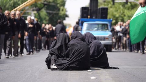 تصاویر/ عزاداری مردم ارومیه در تاسوعای حسینی