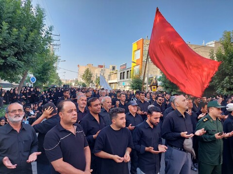 تصاویر/ تجمع عزاداران حسینی در شهرستان خرمدره
