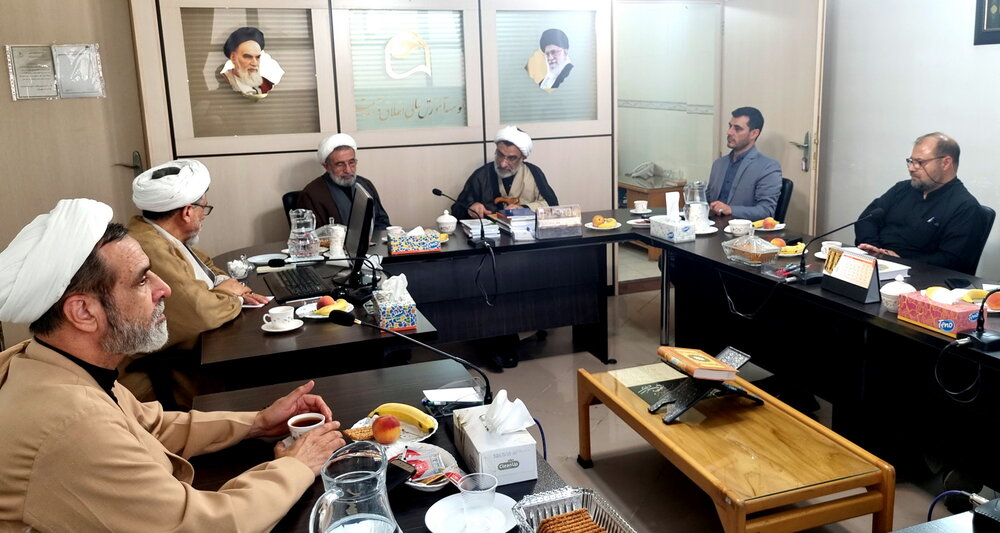 حضور دبیر شورای عالی انقلاب فرهنگی در موسسه آموزش عالی اخلاق و تربیت