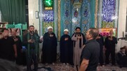 تصاویر/ برگزاری مراسم شب عاشورا حسینی در روستای کشمرز  افشاریه