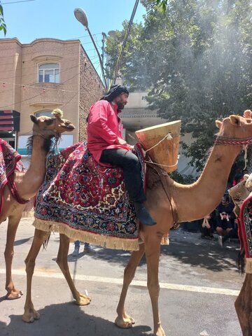 تصاویر/ آیین طوغ، کُتَل، تعزیه در عاشورای نوش آباد