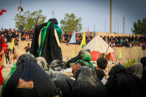 تصاویر/ تعزیه عاشورا در بوشهر