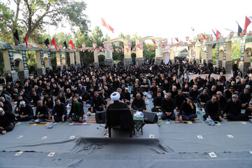 تصاویر /  مراسم زیارت عاشورا بسیجیان همدان