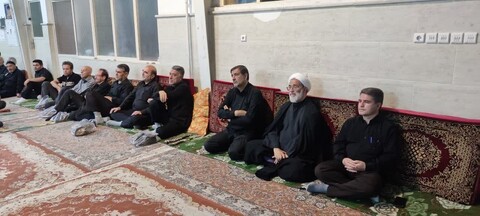 تصاویر/ سخنرانی حجت الاسلام نظری در جمع عزاداران حسینی در روز دهم ماه محرم