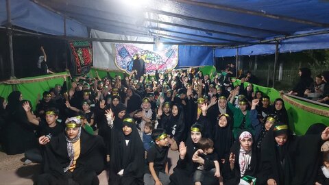 تصاویر/ برگزاری عزاداری امام حسین (ع) در حسینیه کودک در شهرستان خوی
