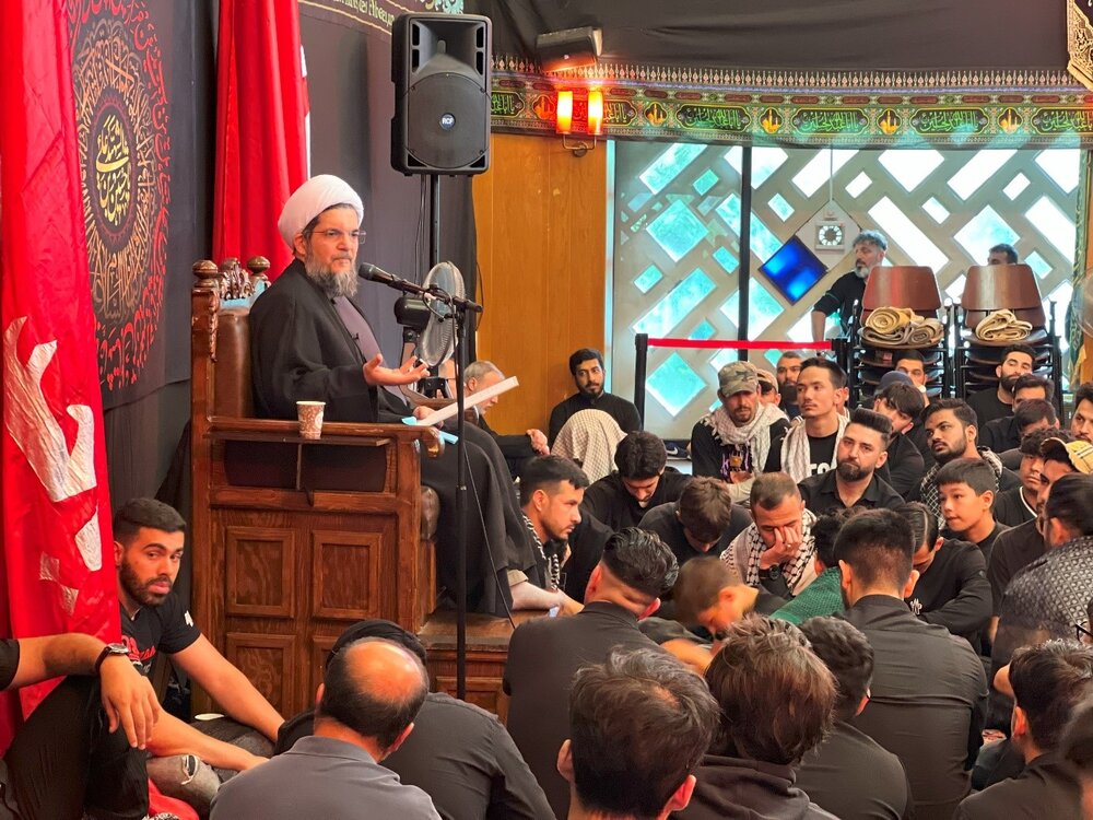 ہیمبرگ اسلامک سنٹر جرمنی میں عصرِ عاشورا کی مجلس و عزاداری کا انعقاد