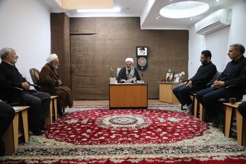 تصاویر/ دیدار رئیس و اعضای هیئت نظارت بر انتخابات استان سمنان با نماینده ولی فقیه در استان