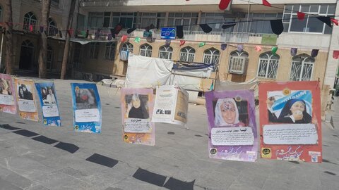 تصاویر/نمایشگاه جواهرانه با موضوع عفاف و حجاب در ساوه