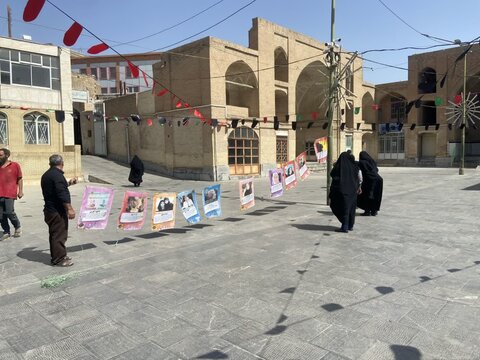 تصاویر/حضور مدیر،اساتید و طلاب مدرسه علمیه فاطمه الزهرا (س) ساوه درهمایش بزرگ رهروان زینبی سلام الله علیها