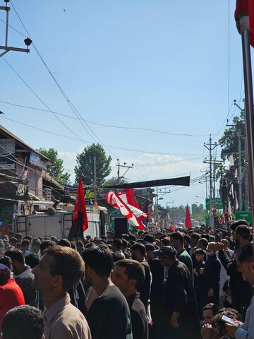 کشمیر میں گیارہویں محرم کا جلوس برآمد