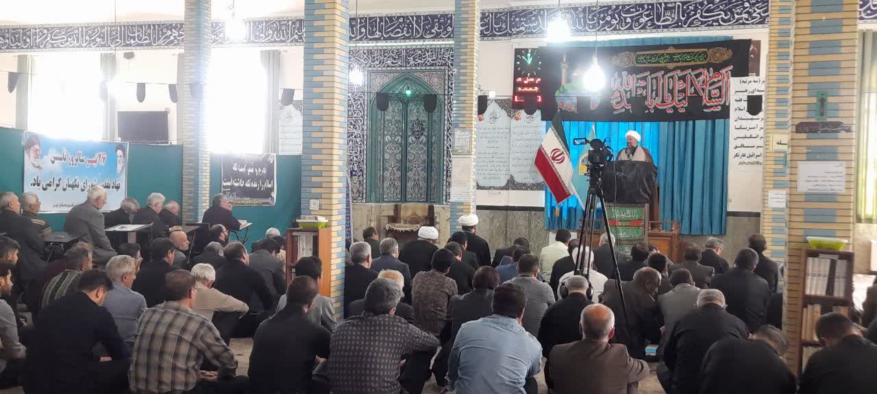 تصاویر/ اقامه نماز جمعه شهرستان نیر