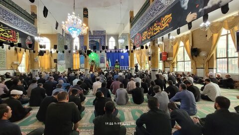 تصاویر/ اقامه نماز جمعه شهرستان گرمی