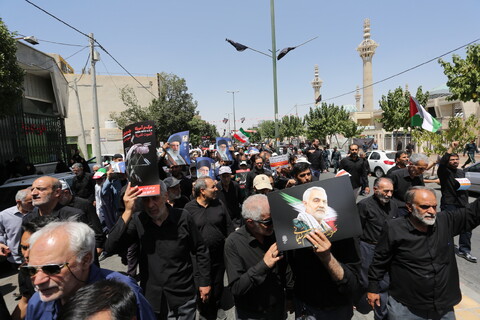 راهپیمایی جمعه های خشم در حمایت از مردم مظلوم غزه در اصفهان