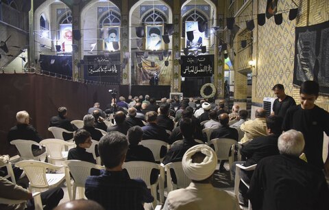 تصاویر| مراسم عزداری در مسجدالرجا با حضور نماینده ولی فقیه در فارس