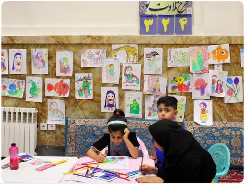 تصاویر/ مراسم عزاداری دهه اول محرم در مدرسه علمیه امام خمینی (ره) گرگان