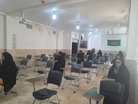 تصاویر/برگزاری آزمون ورودی سطح دو سال تحصیلی  ۱۴۰۴-۱۴۰۳ مدارس علمیه شهر اراک