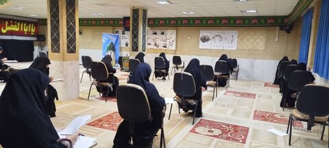 گزارش تصویری/ برگزاری آزمون ورودی حوزه علمیه خواهران استان بوشهر