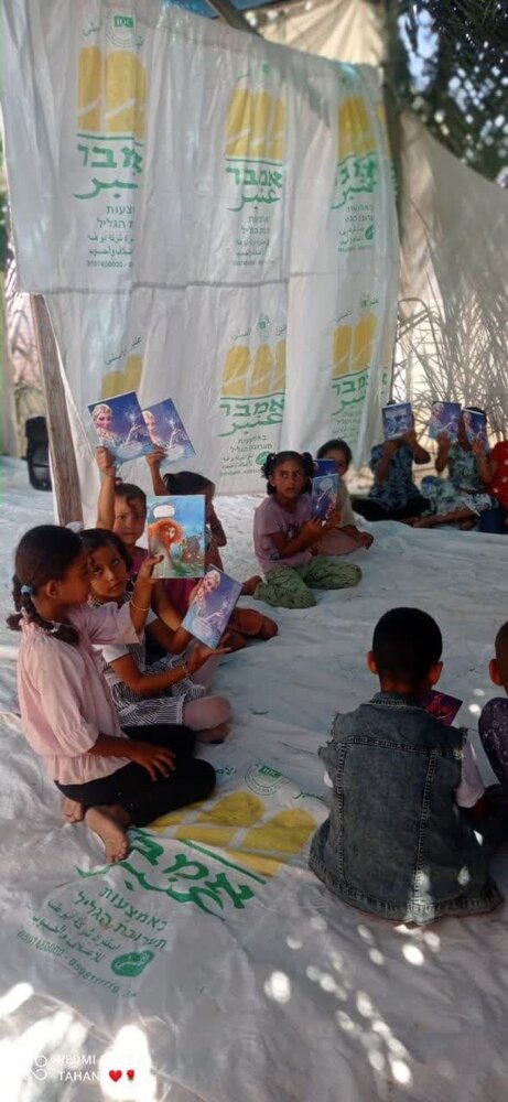 تحصیل در زیر بمباران ؛ نمادی از اراده کودکان فلسطینی برای پیروزی + عکس