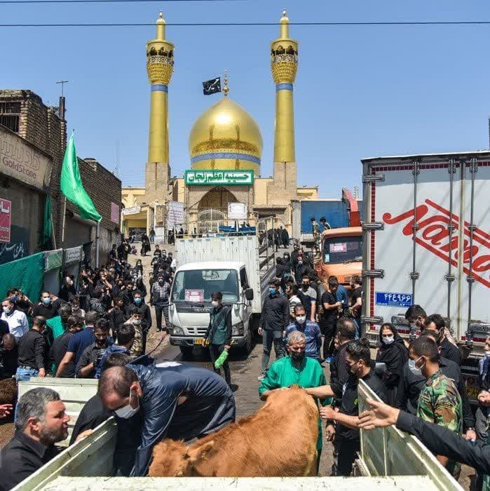 نذورات نقدی و قربانی حسینیه اعظم زنجان اعلام شد