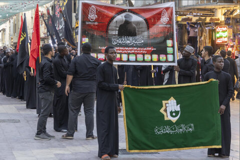 مسير العاشقين للجاليات الإفريقية في النجف الأشرف